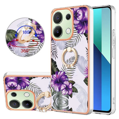 YB IMD Series-6 For Xiaomi Redmi Note 13 4G Anti-fall Phone Cover Ring Kickstand TPU Case