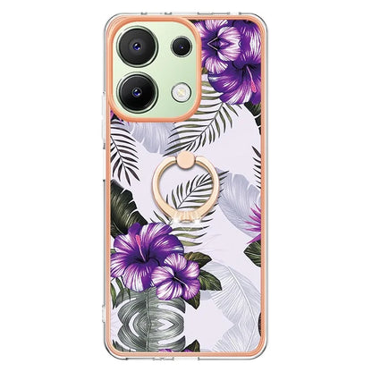 YB IMD Series-6 For Xiaomi Redmi Note 13 4G Anti-fall Phone Cover Ring Kickstand TPU Case