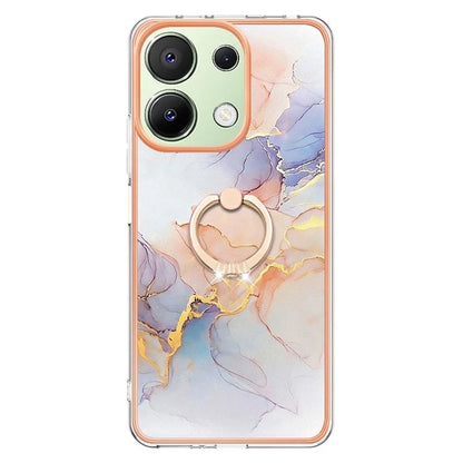 YB IMD Series-6 For Xiaomi Redmi Note 13 4G Anti-fall Phone Cover Ring Kickstand TPU Case