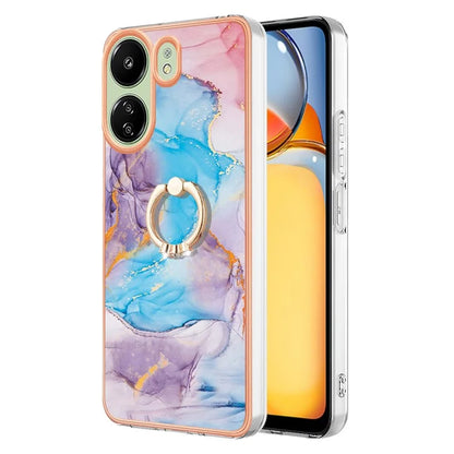 YB IMD Series-6 For Xiaomi Redmi 13C 4G / 13C 5G / 13R 5G / Poco M6 5G / Poco C65 4G Case with Kickstand TPU Phone Cover