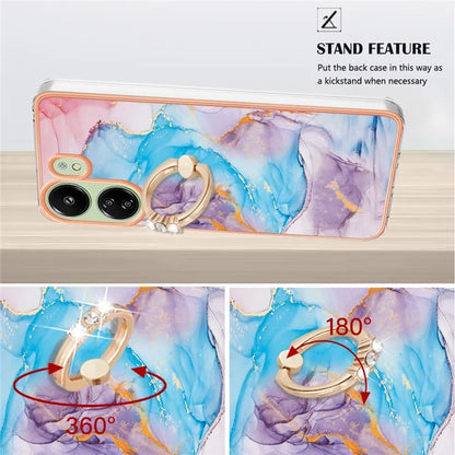YB IMD Series-6 For Xiaomi Redmi 13C 4G / 13C 5G / 13R 5G / Poco M6 5G / Poco C65 4G Case with Kickstand TPU Phone Cover