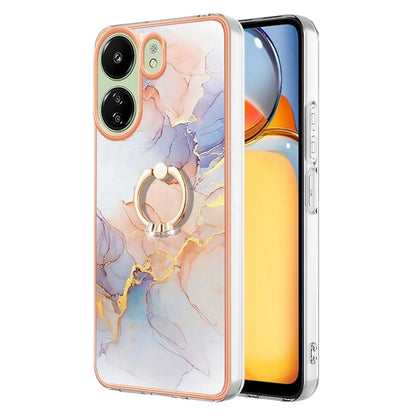 YB IMD Series-6 For Xiaomi Redmi 13C 4G / 13C 5G / 13R 5G / Poco M6 5G / Poco C65 4G Case with Kickstand TPU Phone Cover
