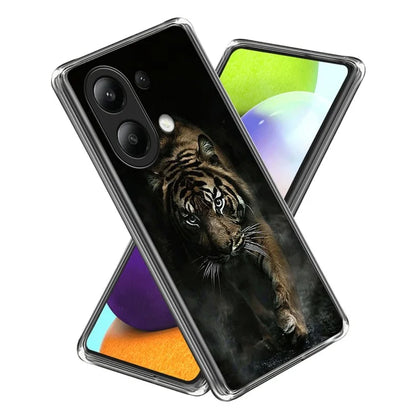 For Xiaomi Redmi Note 13 4G TPU Case Pattern Printing Slim Phone Cover