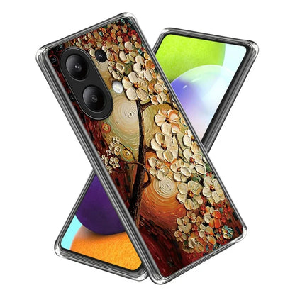 For Xiaomi Redmi Note 13 4G TPU Case Pattern Printing Slim Phone Cover