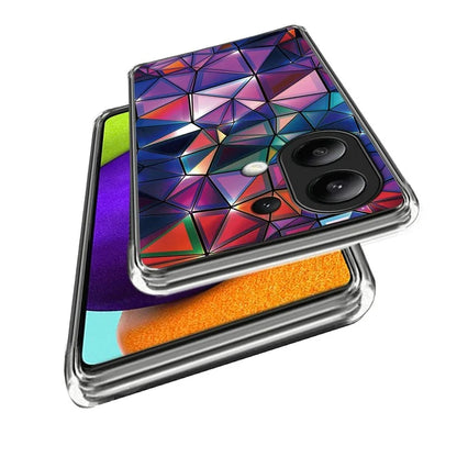 For Xiaomi Redmi Note 13 4G TPU Case Pattern Printing Slim Phone Cover