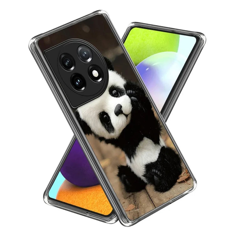 For OnePlus Ace 3 5G / 12R 5G Phone Case Slim Pattern Printed TPU Cover