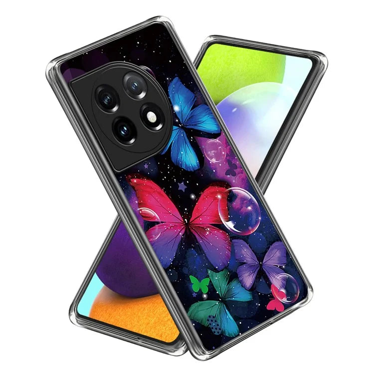 For OnePlus Ace 3 5G / 12R 5G Phone Case Slim Pattern Printed TPU Cover