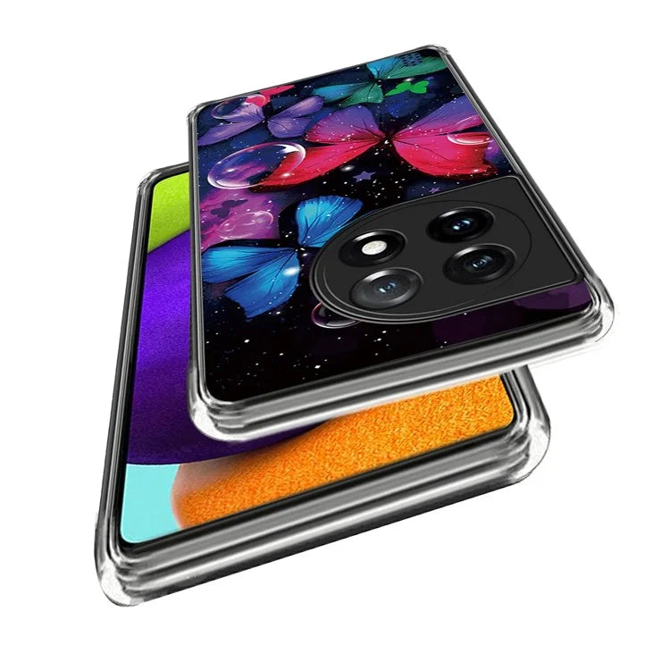 For OnePlus Ace 3 5G / 12R 5G Phone Case Slim Pattern Printed TPU Cover