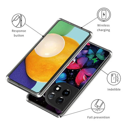 For OnePlus Ace 3 5G / 12R 5G Phone Case Slim Pattern Printed TPU Cover