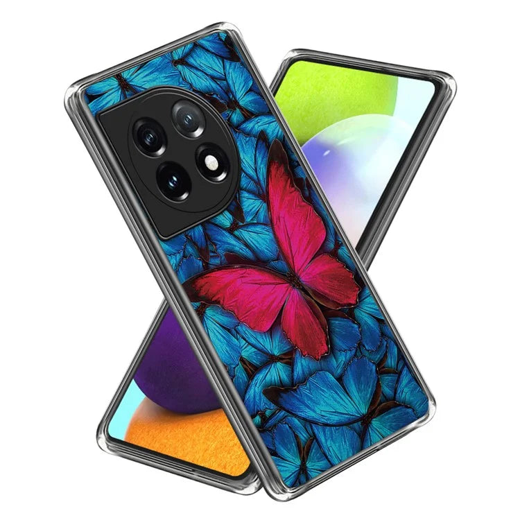 For OnePlus Ace 3 5G / 12R 5G Phone Case Slim Pattern Printed TPU Cover