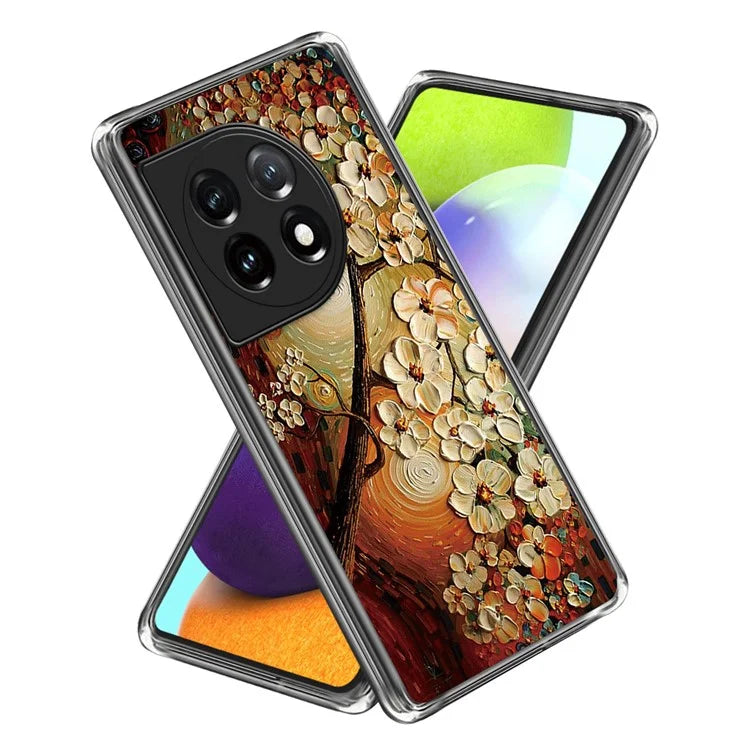 For OnePlus Ace 3 5G / 12R 5G Phone Case Slim Pattern Printed TPU Cover