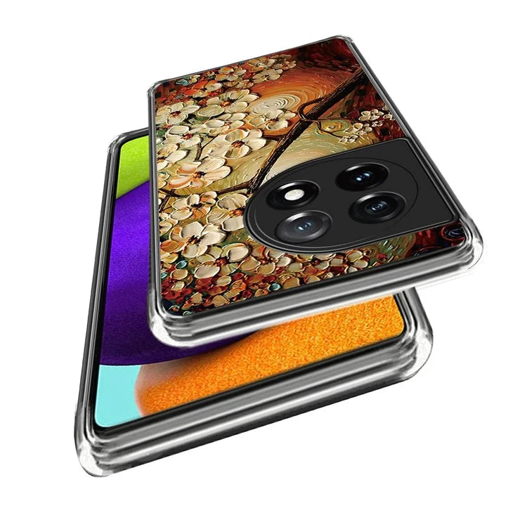 For OnePlus Ace 3 5G / 12R 5G Phone Case Slim Pattern Printed TPU Cover