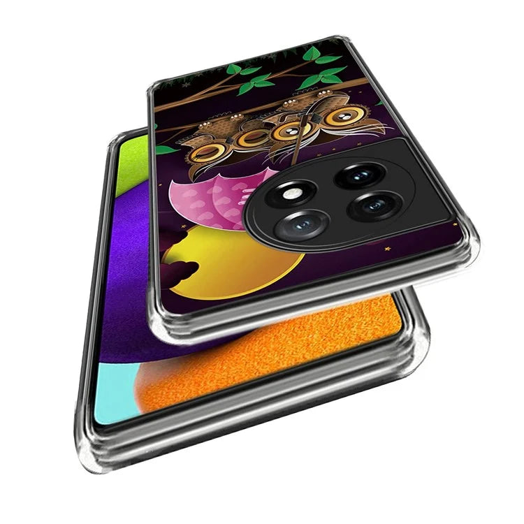 For OnePlus Ace 3 5G / 12R 5G Phone Case Slim Pattern Printed TPU Cover