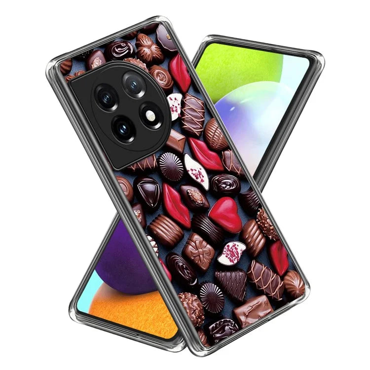 For OnePlus Ace 3 5G / 12R 5G Phone Case Slim Pattern Printed TPU Cover