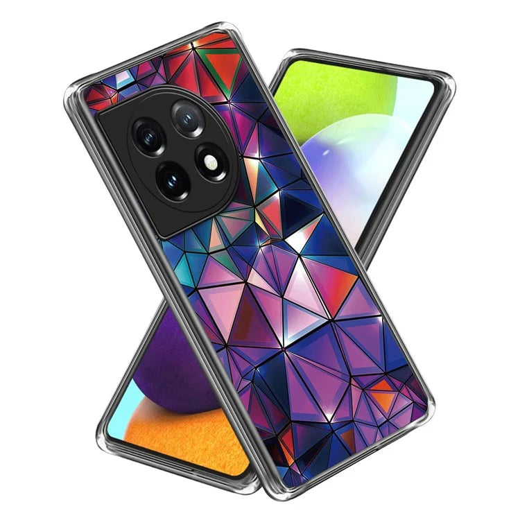 For OnePlus Ace 3 5G / 12R 5G Phone Case Slim Pattern Printed TPU Cover