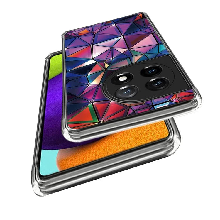 For OnePlus Ace 3 5G / 12R 5G Phone Case Slim Pattern Printed TPU Cover