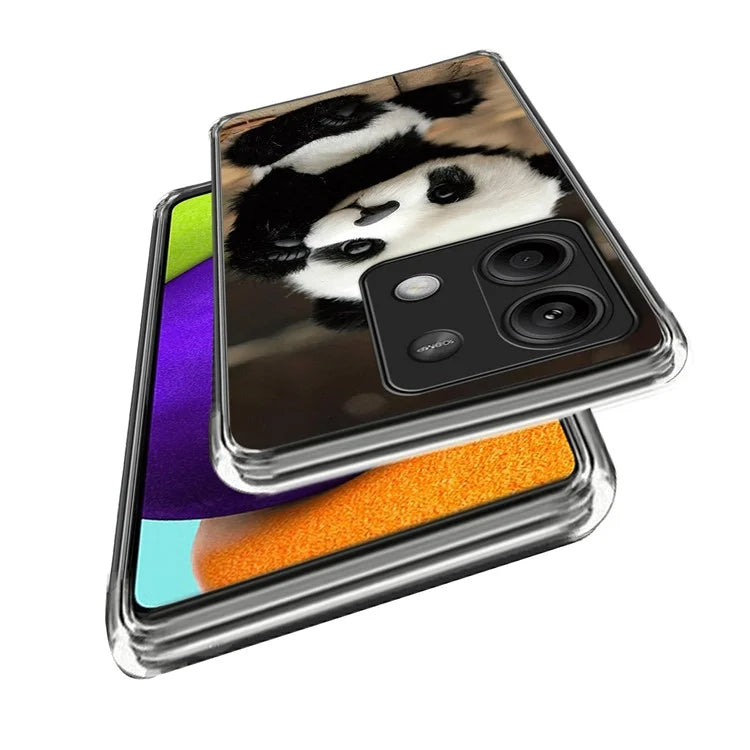 For Xiaomi Redmi Note 13 5G Phone Case Soft TPU Back Shell with Pattern Printing