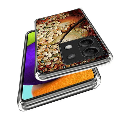 For Xiaomi Redmi Note 13 5G Phone Case Soft TPU Back Shell with Pattern Printing