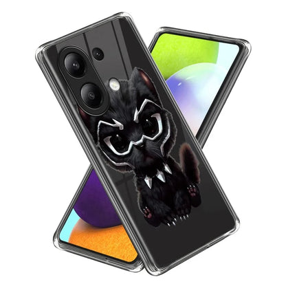 For Xiaomi Redmi Note 13 4G Phone Case Pattern Printed Shock-absorbing TPU Back Cover