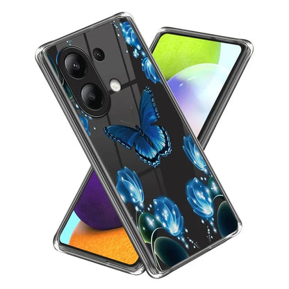 For Xiaomi Redmi Note 13 4G Phone Case Pattern Printed Shock-absorbing TPU Back Cover