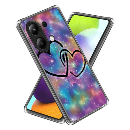 For Xiaomi Redmi Note 13 4G Phone Case Pattern Printed Shock-absorbing TPU Back Cover