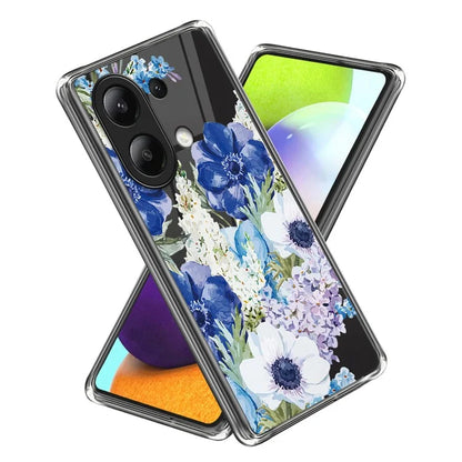 For Xiaomi Redmi Note 13 4G IMD Pattern Printing Cellphone Case TPU Protective Cover