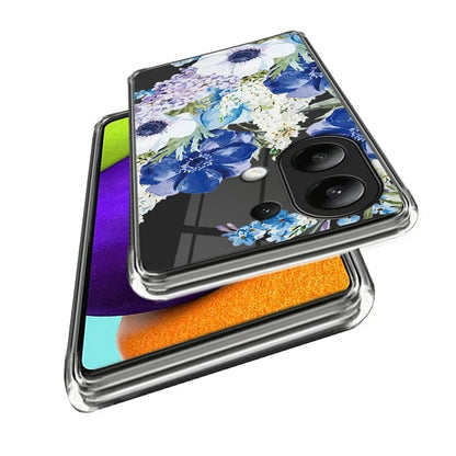 For Xiaomi Redmi Note 13 4G IMD Pattern Printing Cellphone Case TPU Protective Cover