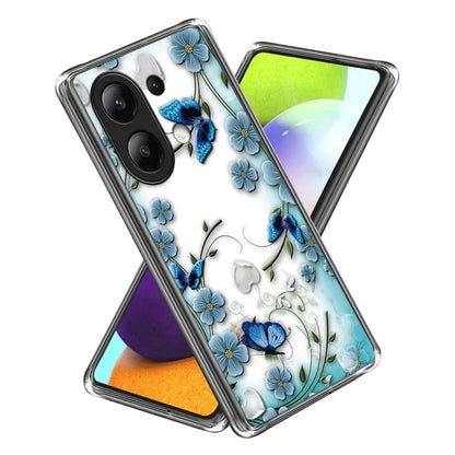 For Xiaomi Redmi Note 13 4G IMD Pattern Printing Cellphone Case TPU Protective Cover