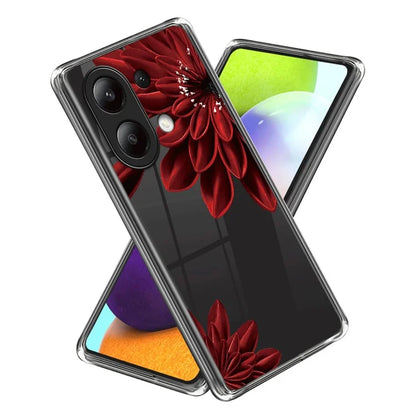 For Xiaomi Redmi Note 13 4G IMD Pattern Printing Cellphone Case TPU Protective Cover