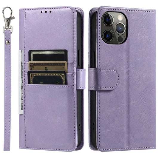 013 Style For iPhone 11 Pro Max Leather Phone Shell Protective Phone Case with 6 Card Slots