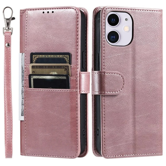 013 Style For iPhone 11 Case Leather Wallet Phone Cover with 6 Card Slots