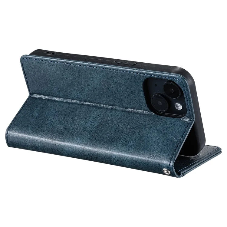 013 Style For iPhone 14 Case Leather 6 Card Holders Phone Wallet Cover