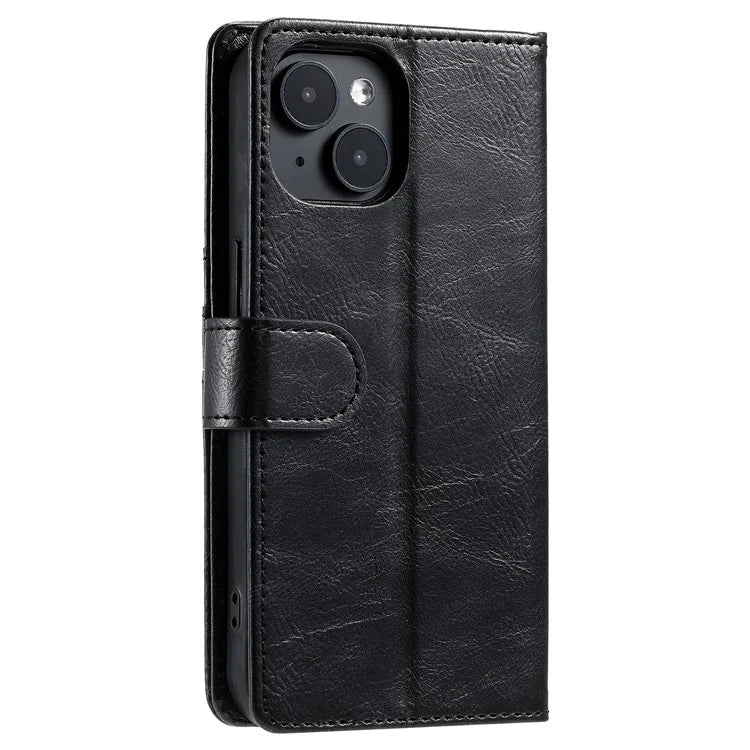 013 Style For iPhone 14 Case Leather 6 Card Holders Phone Wallet Cover