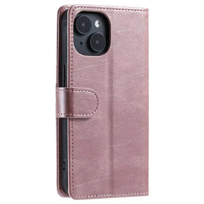 013 Style For iPhone 14 Case Leather 6 Card Holders Phone Wallet Cover