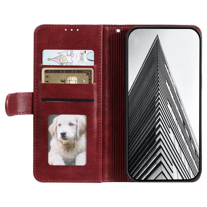 013 Style For iPhone 14 Case Leather 6 Card Holders Phone Wallet Cover
