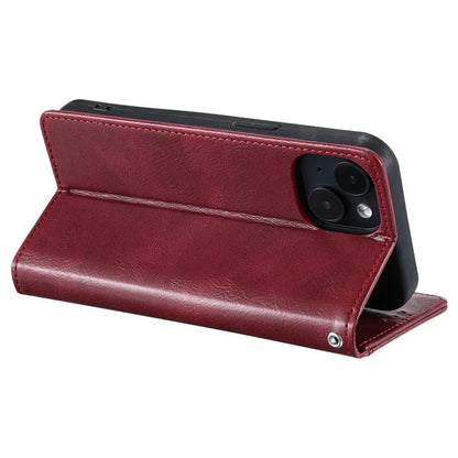 013 Style For iPhone 14 Case Leather 6 Card Holders Phone Wallet Cover