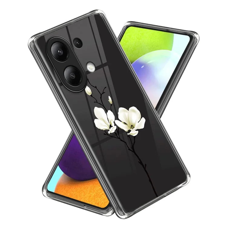 For Xiaomi Redmi Note 13 4G Slim Case Pattern Printing TPU Phone Cover