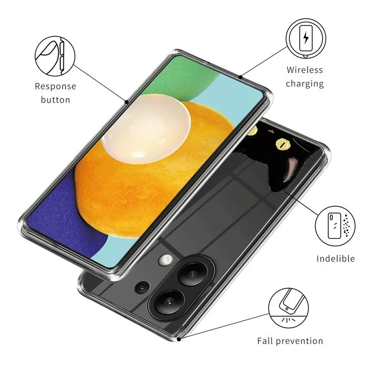 For Xiaomi Redmi Note 13 4G Slim Case Pattern Printing TPU Phone Cover