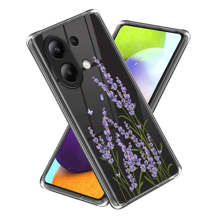 For Xiaomi Redmi Note 13 4G Slim Case Pattern Printing TPU Phone Cover