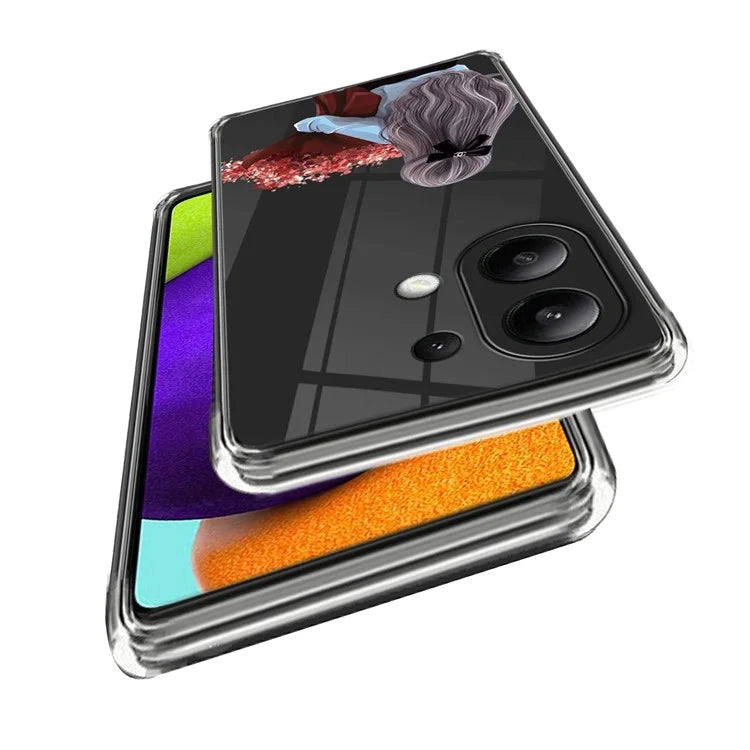 For Xiaomi Redmi Note 13 4G Slim Case Pattern Printing TPU Phone Cover