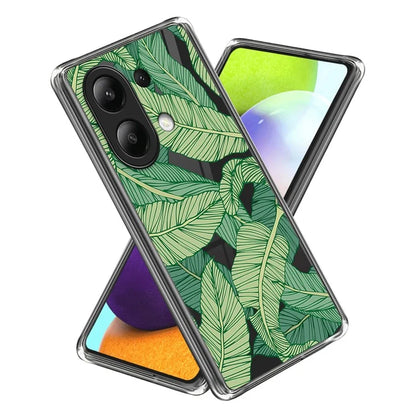 For Xiaomi Redmi Note 13 4G Case Soft TPU Pattern Printed Phone Shell
