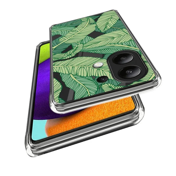 For Xiaomi Redmi Note 13 4G Case Soft TPU Pattern Printed Phone Shell