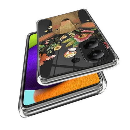For Xiaomi Redmi Note 13 4G Case Soft TPU Pattern Printed Phone Shell