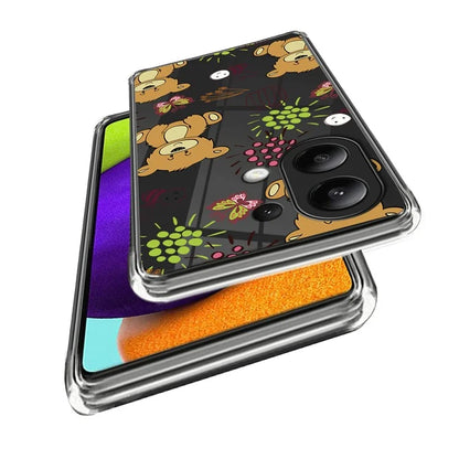 For Xiaomi Redmi Note 13 4G Case Soft TPU Pattern Printed Phone Shell