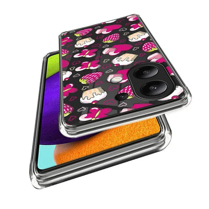 For Xiaomi Redmi Note 13 4G Case Soft TPU Pattern Printed Phone Shell