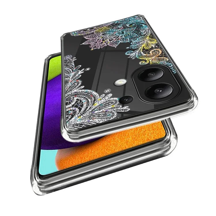 For Xiaomi Redmi Note 13 4G Case Slim Pattern Printed TPU Phone Cover