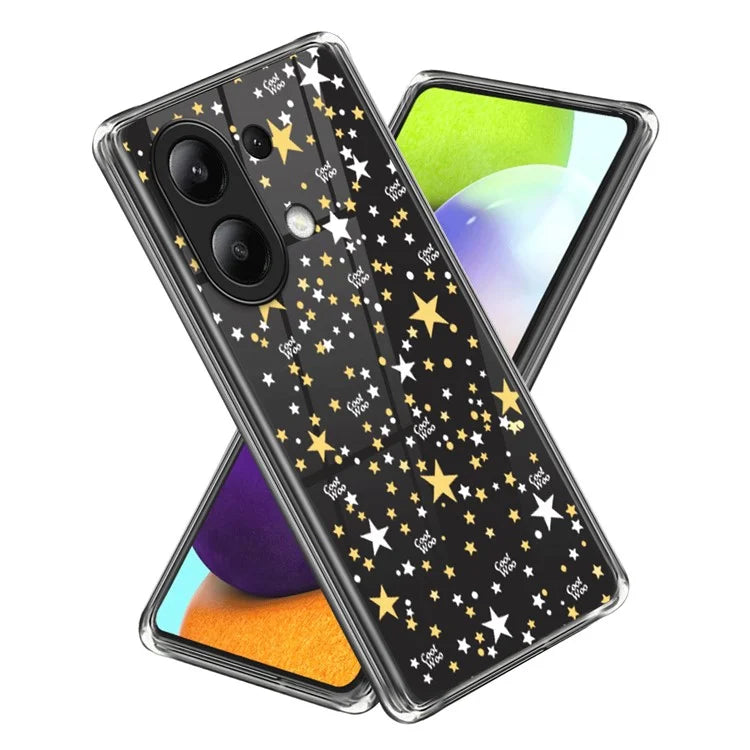 For Xiaomi Redmi Note 13 4G Case Slim Pattern Printed TPU Phone Cover
