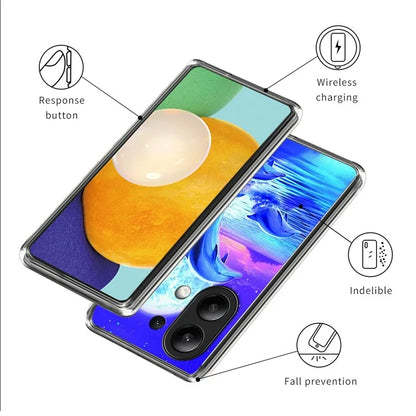 For Xiaomi Redmi Note 13 4G Case Slim Pattern Printed TPU Phone Cover