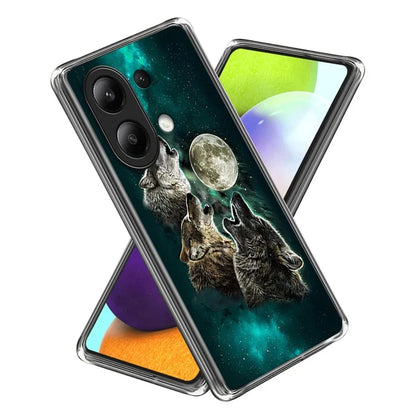 For Xiaomi Redmi Note 13 4G Case Slim Pattern Printed TPU Phone Cover