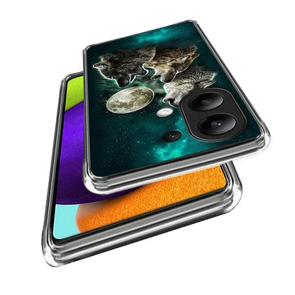 For Xiaomi Redmi Note 13 4G Case Slim Pattern Printed TPU Phone Cover